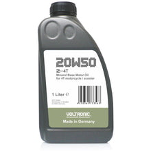 Load image into Gallery viewer, VOLTRONIC 20W50 Z-4T Mineral Based Motor Oil 礦物基偈油  - 1升裝