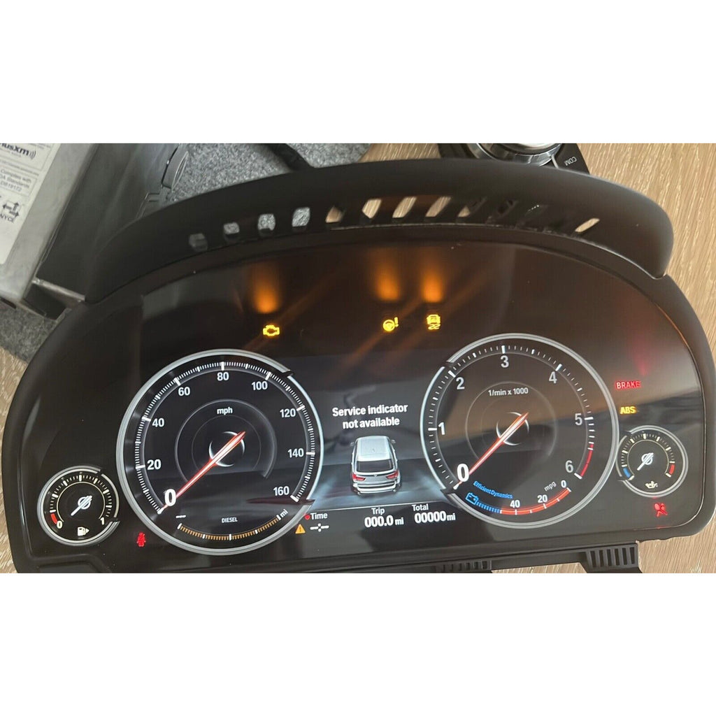 (二手拆車9成新) BMW 原裝 F01 F02 F07 F10 F11 F15 M X5 X6 6WB FULL LED Digital Speedometer Instrumental Cluster