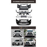 2019-PRESENT FOR TOYOTA RAV4 to LEXUS Style BODY KIT