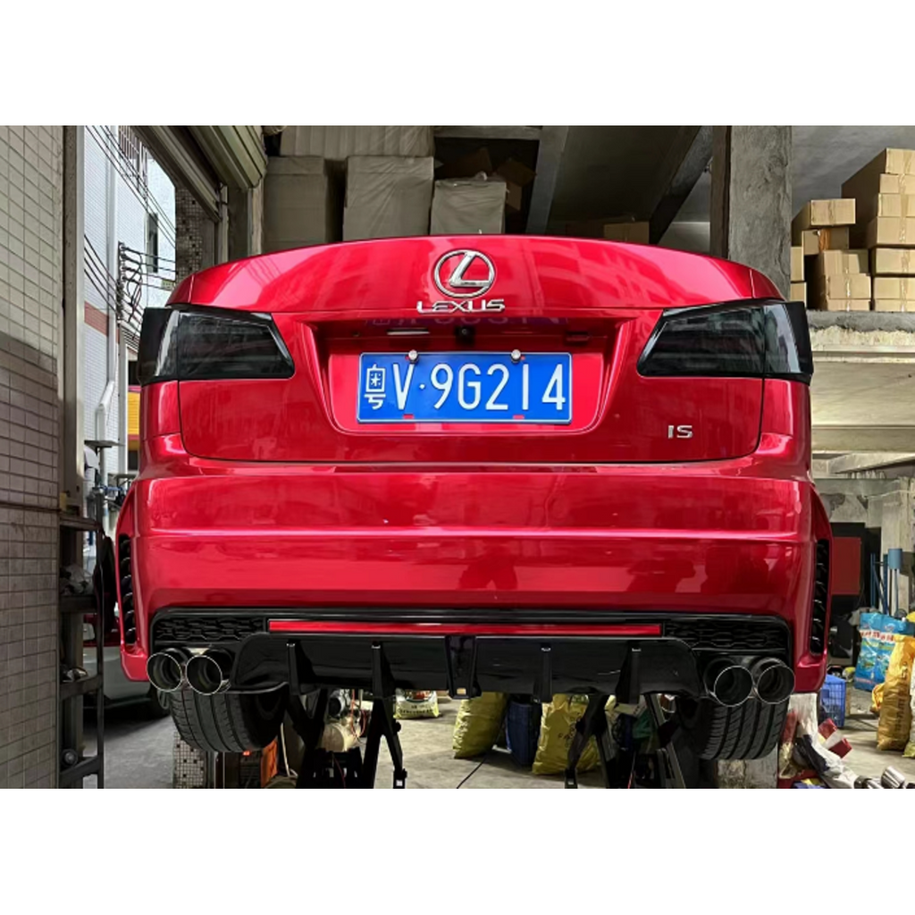 全新尾唇包圍（LEXUS IS250 2006-2012 專用）- 可加專業裝噴