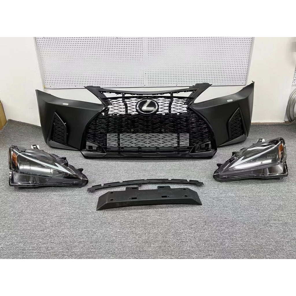 全新頭唇包圍（LEXUS IS250 2006-2012 專用）- 可加專業裝噴 LS Ultimate Front Kit 包圍 (LEXUS IS250 2006-2012)